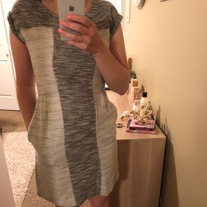 Mid length grey Edme & Esyllte dress
